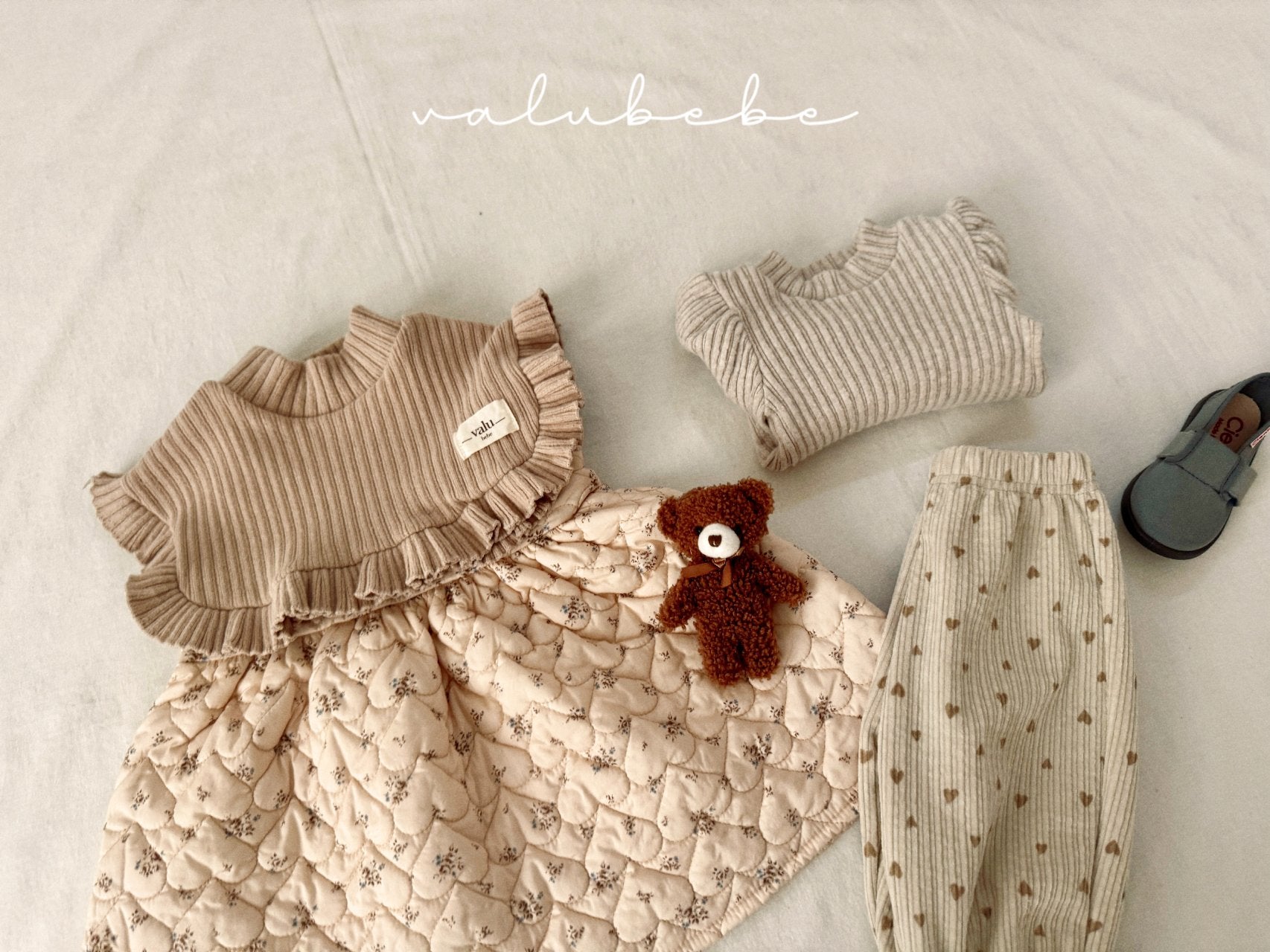 ［valubebe］Susu quilting one-piece (baby)