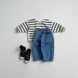 [atomeme] Jump dart denim pants