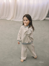 ［MELMEL］Stitched straight pants