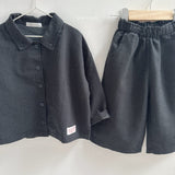 [minirobe] Salt straight pants