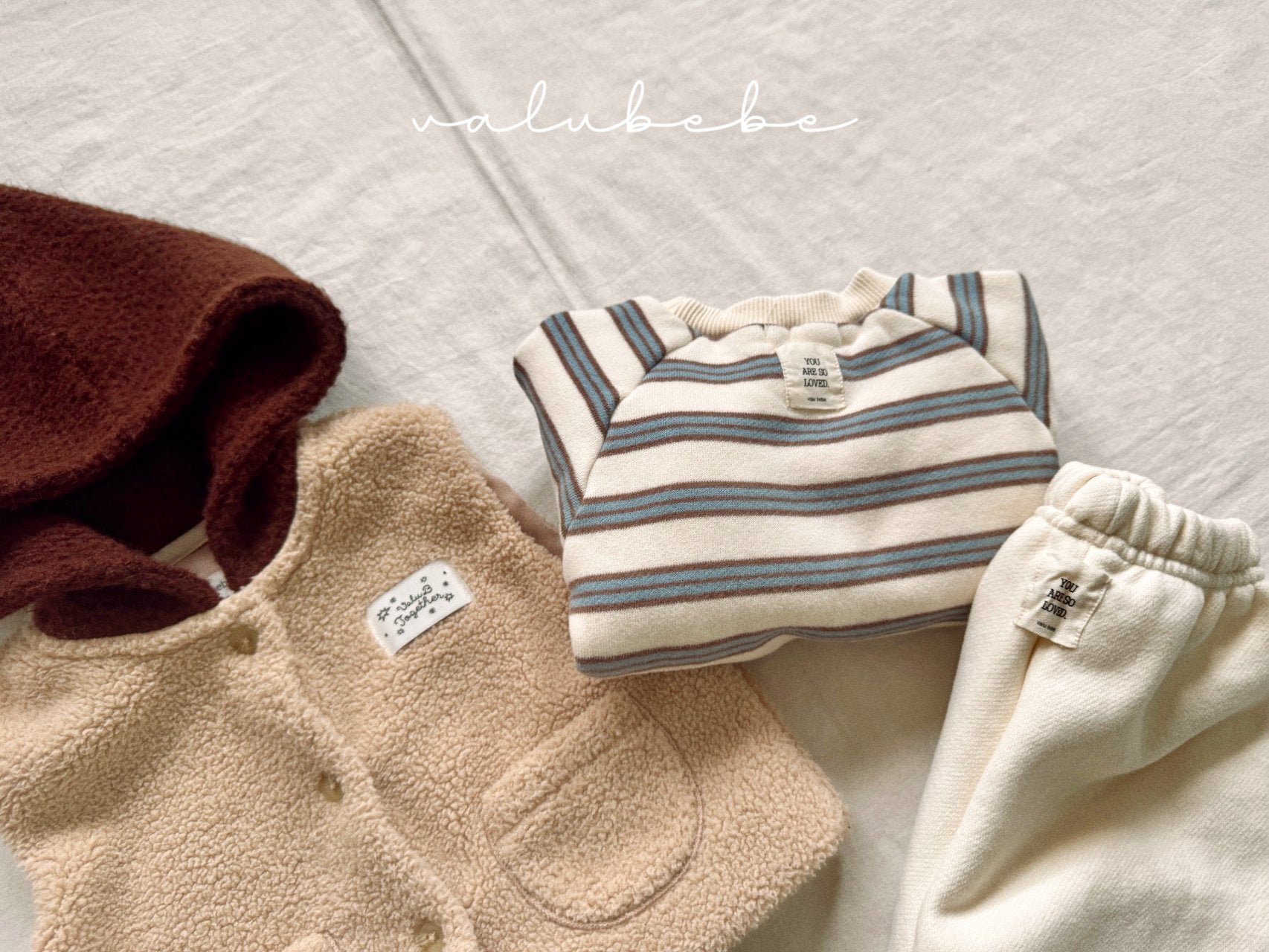 ［valubebe］Multi stripe warm mtm (baby & kids)
