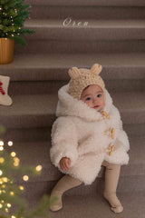 ［OREN］Snow coco fur coat