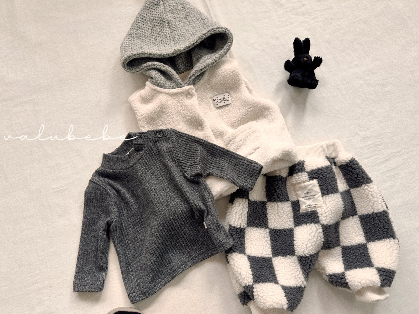 ［valubebe］Soft half neck tops (baby & kids)