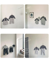 ［nunubiel］Stripe turtleneck tee