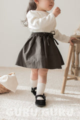 ［guru guru］Flare ribbon skirt (baby & kids)