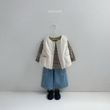 [minirobe] Olive long-sleeve tee