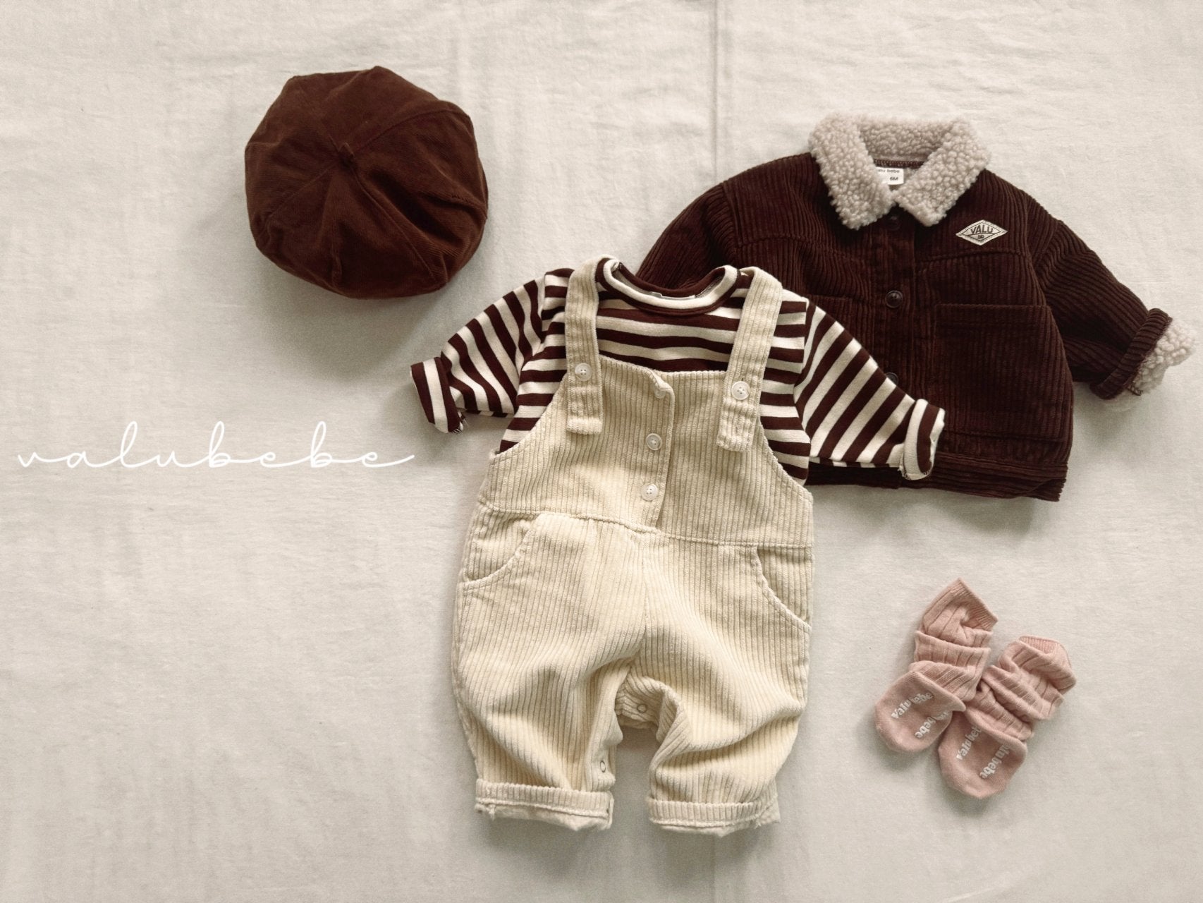 ［valubebe］Hans suspender suit (baby)