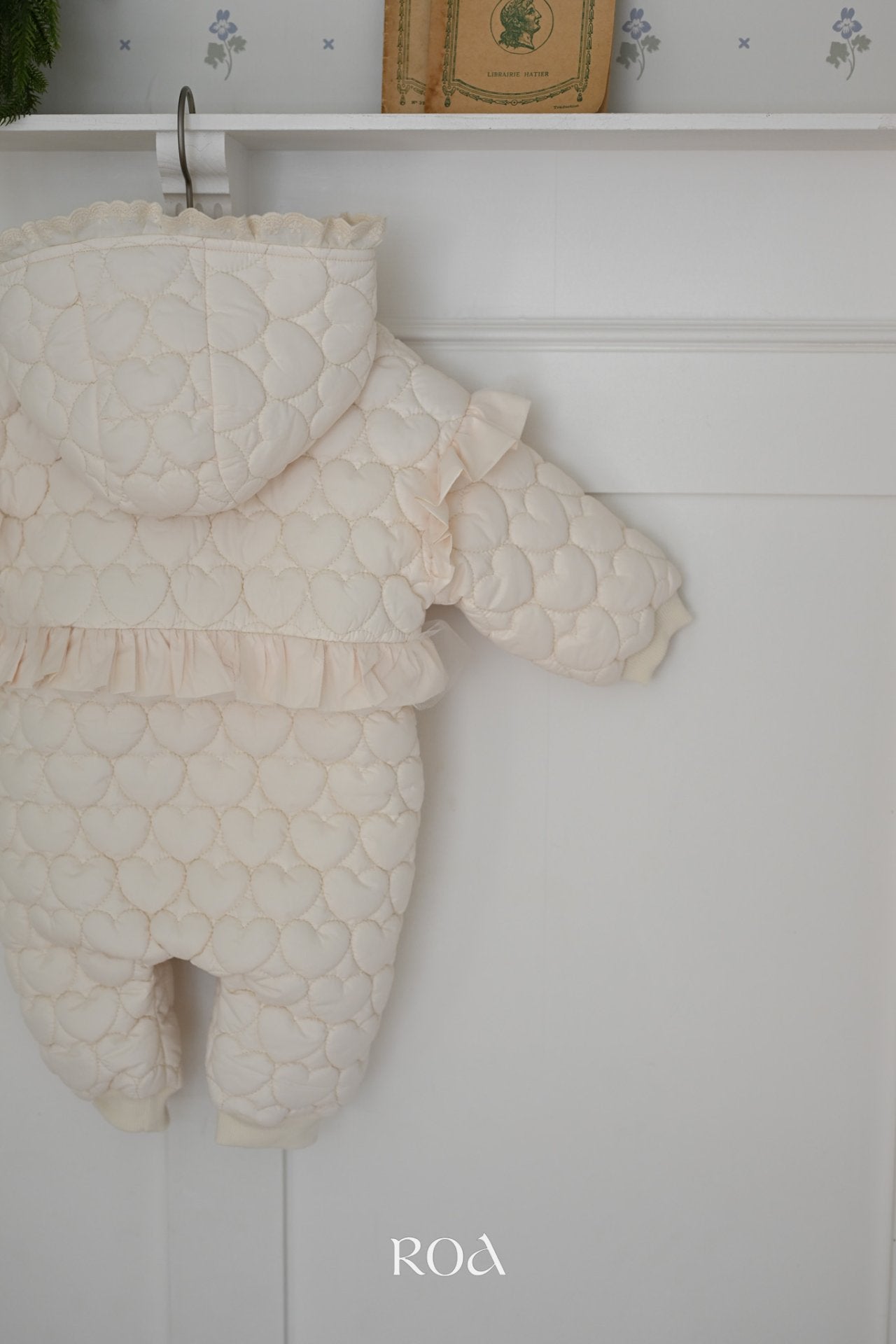 ［ROA］Heart frill rompers