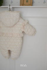 ［ROA］Heart frill rompers