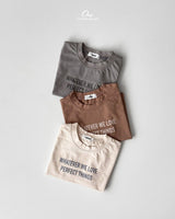 ［onu］Lettering short sleeve tee