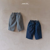 ［aladin］Heart tuck denim pants