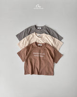 ［onu］Lettering short sleeve tee