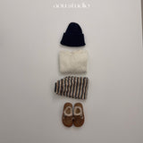 ［aou studio］Cookie stripe jogger