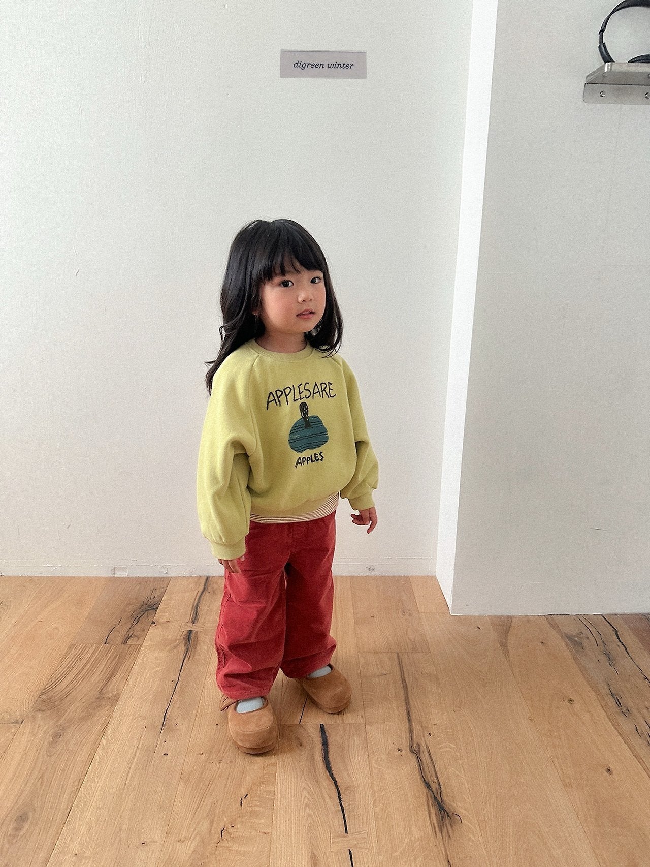 [digreen] Velvet Color Pants