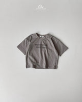 ［onu］Lettering short sleeve tee
