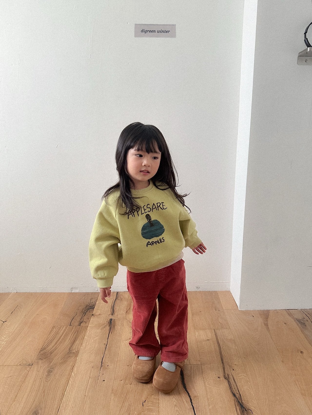 [digreen] Velvet Color Pants