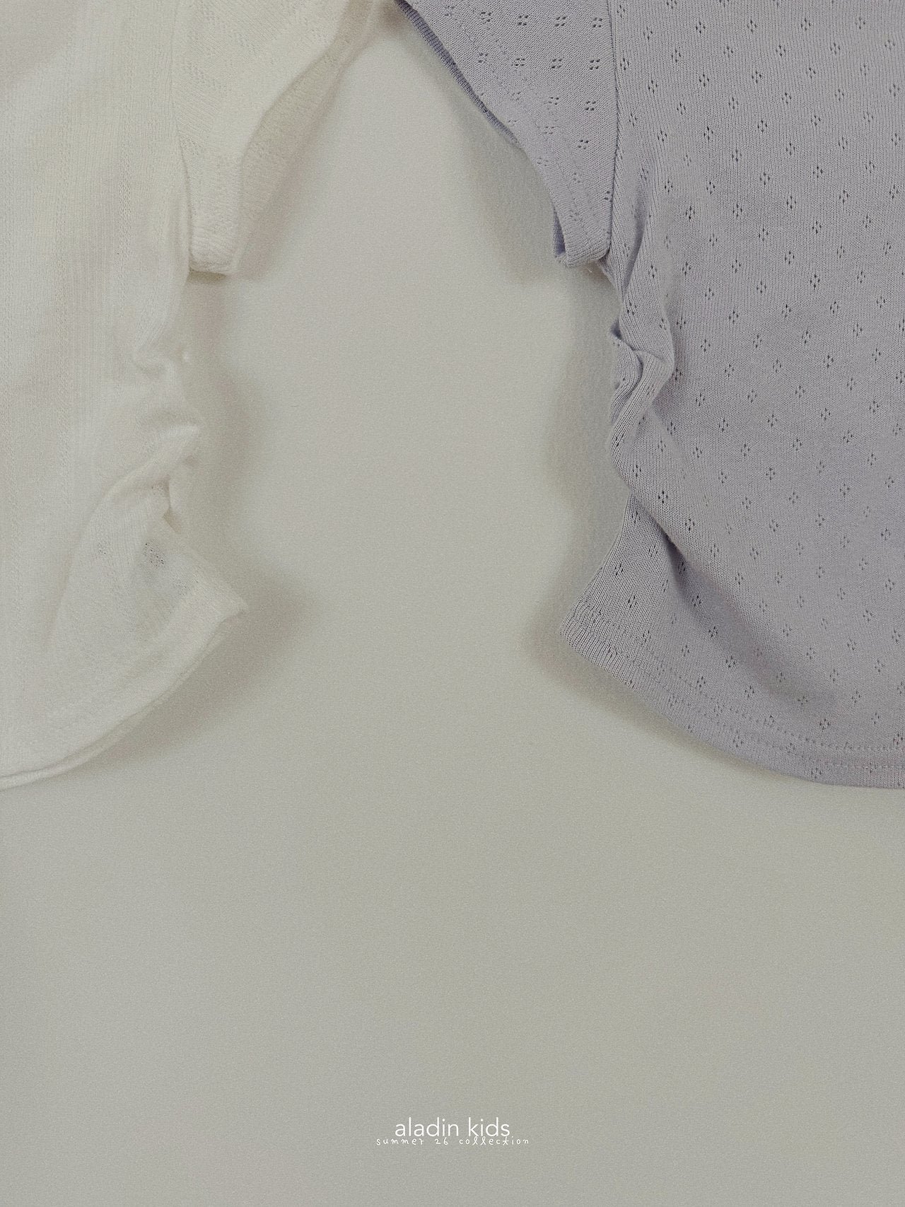 ［aladin］Eyelet shirring tops
