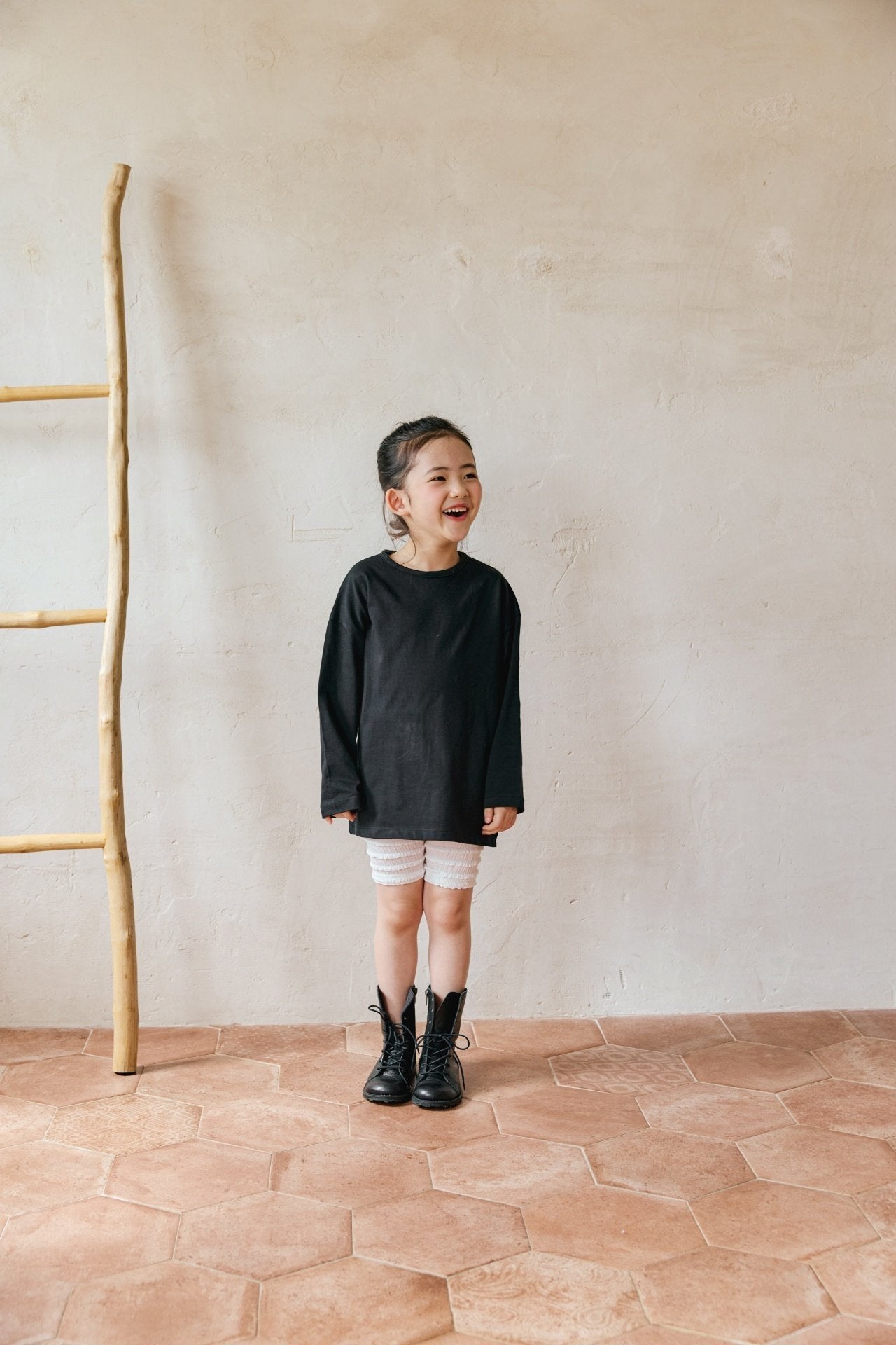 ［mon Atelier］Loose long tee