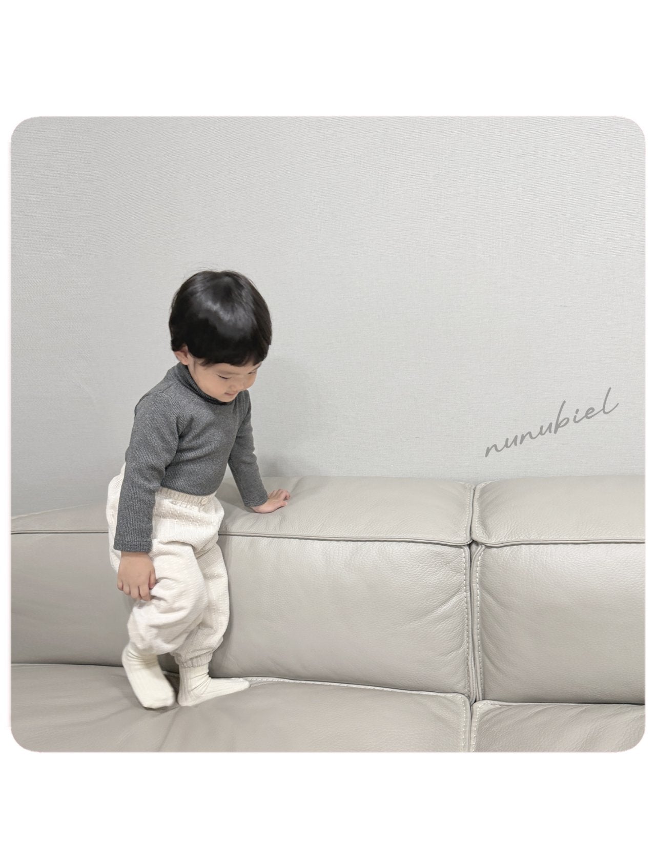 ［nunubiel］Double turtleneck