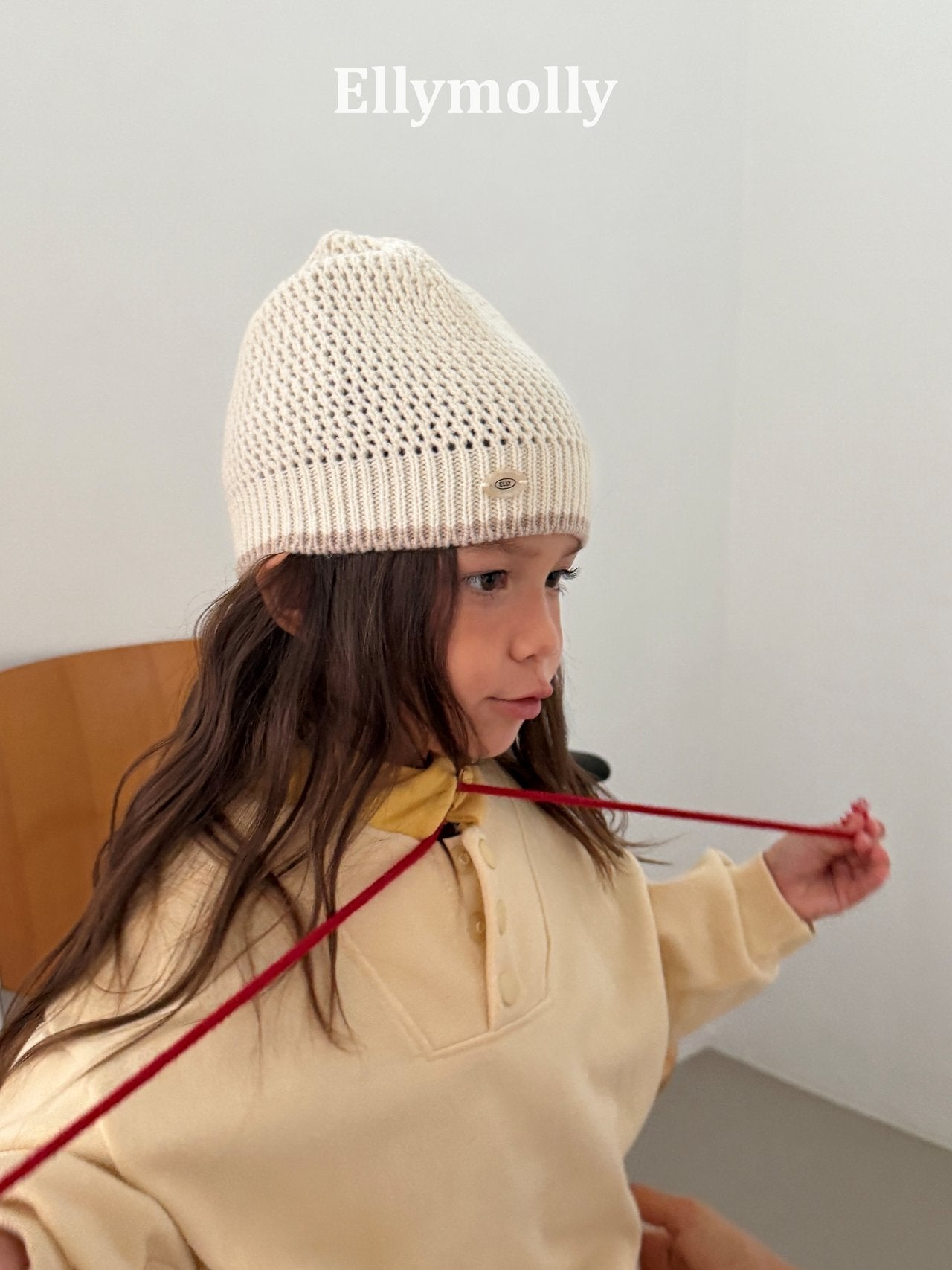 ［ELLY MOLLY］Elly knit mini beanie