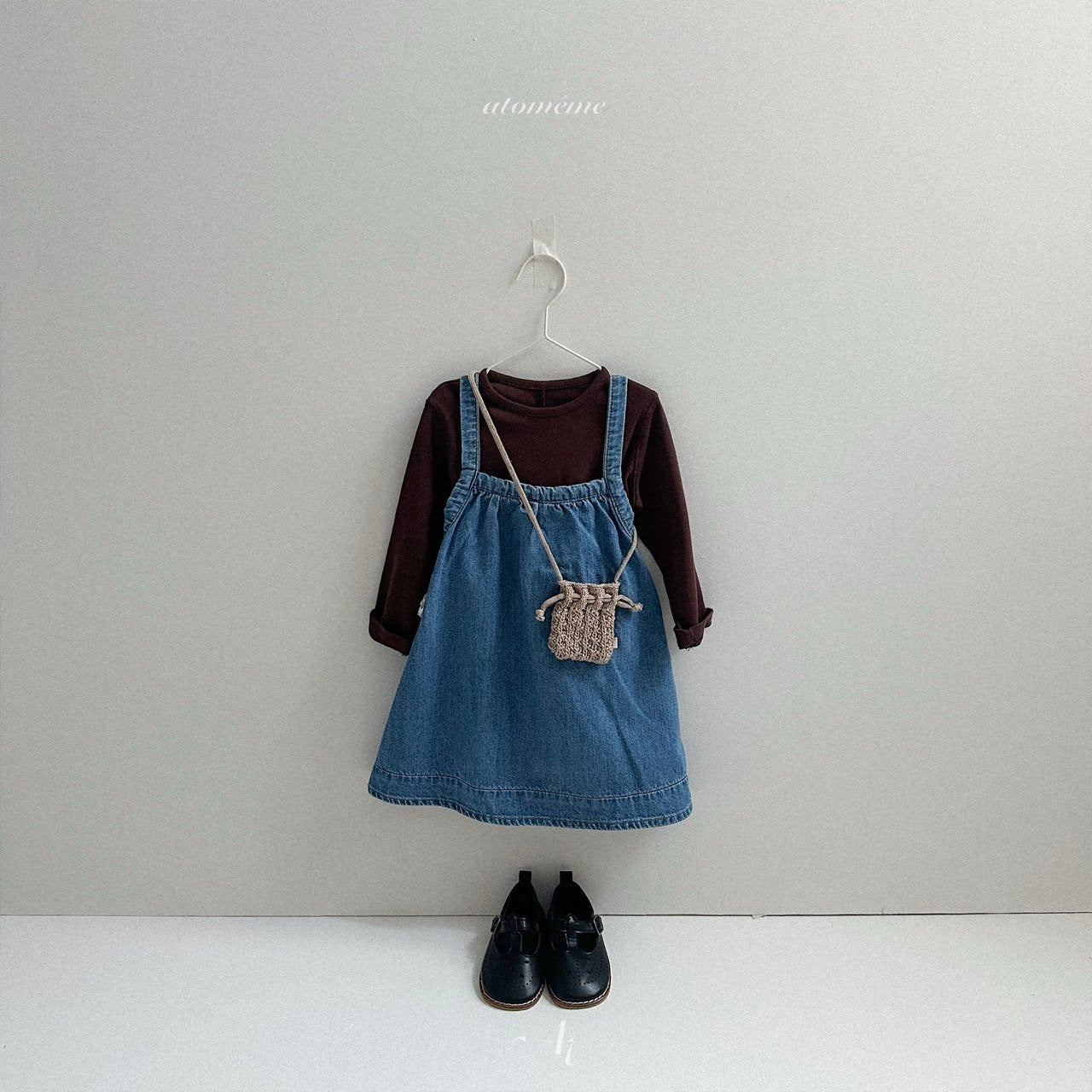 [atomeme] Roro denim dress