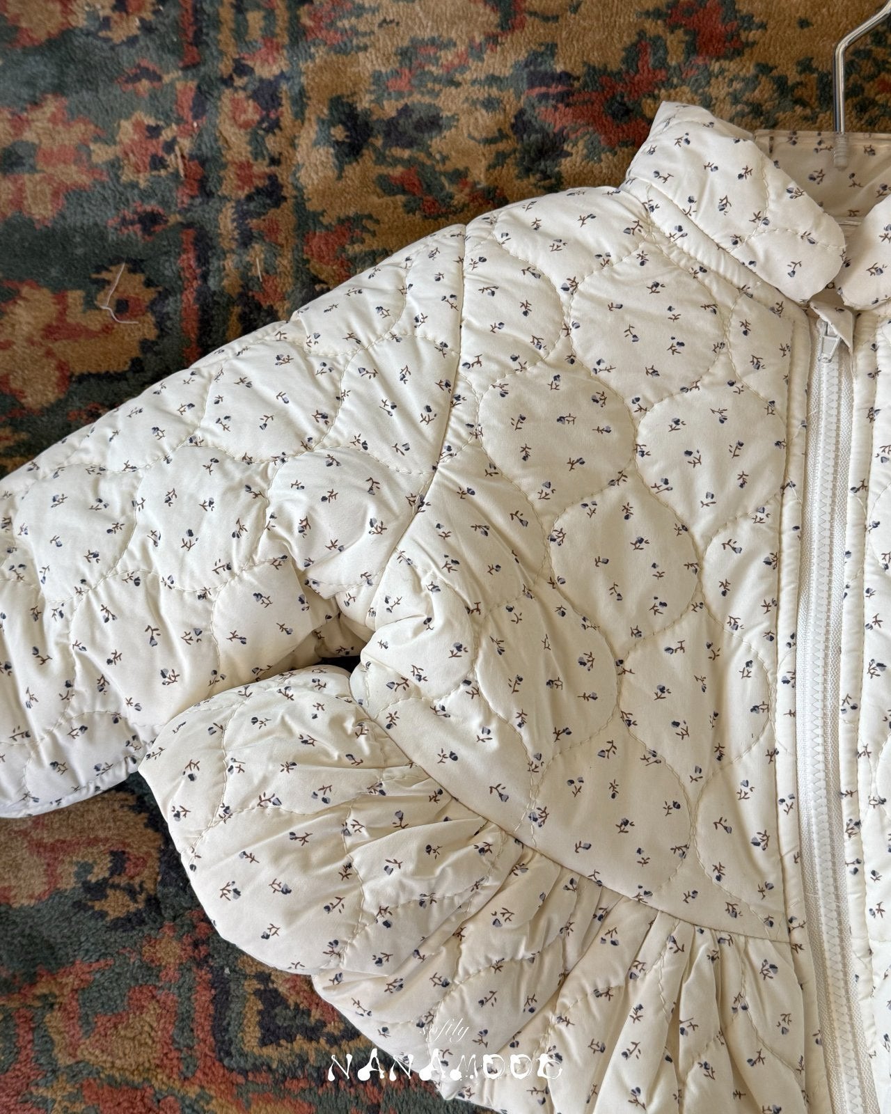 ［nanamood by BANANAJ］Curled padding jacket