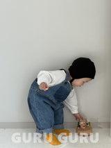 ［guru guru］Denim overalls (baby & kids)