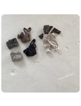 ［nunubiel］Bebe stripe turtleneck tee