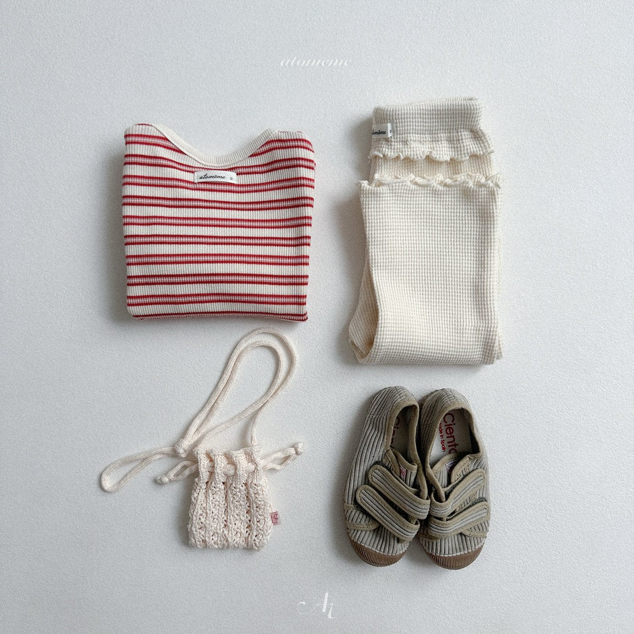 [atomeme] Betty stripe tee