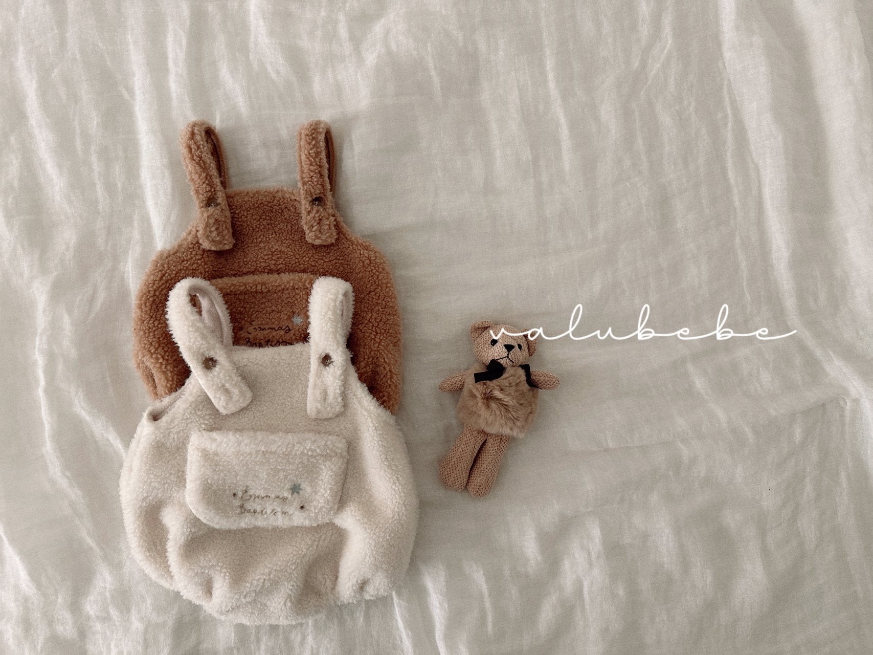 ［valubebe］Cou boa suspender suit (baby)