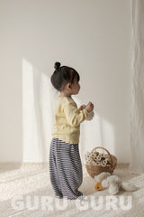 ［guru guru］Ribbed basic tee (baby & kids)