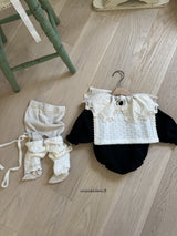 ［mienbloom.B］Rib bebe tights (baby)