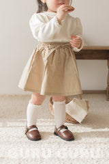［guru guru］Flare ribbon skirt (baby & kids)