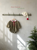 ［monbebe］Merry ribbon rompers