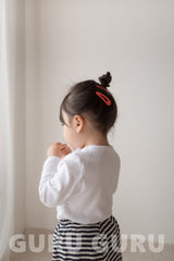 ［guru guru］Front slit tee (baby & kids)