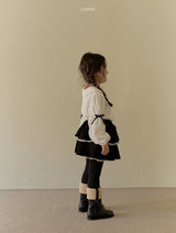 ［LINDO］Anna ribbon collar blouse