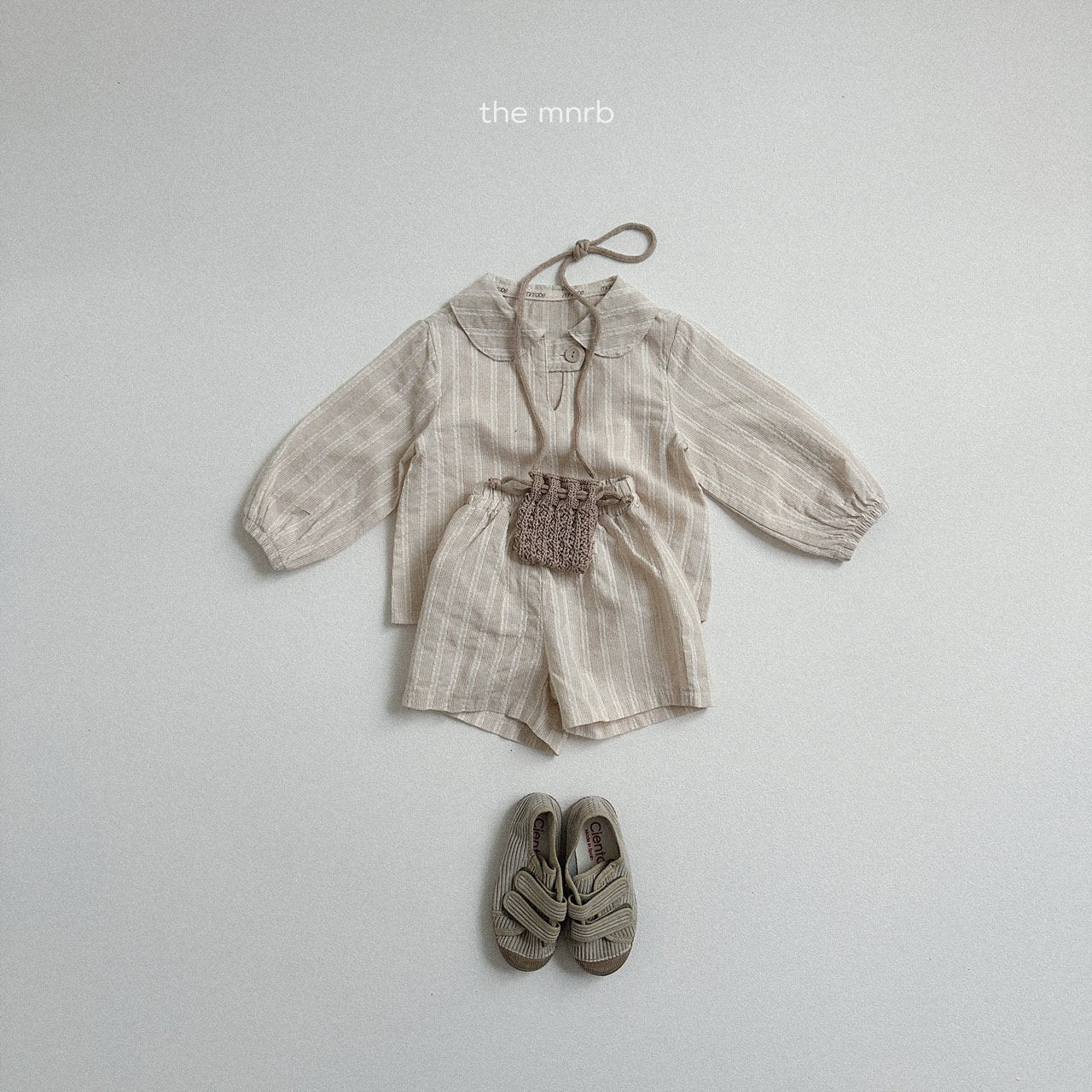 [minirobe] Toto check blouse