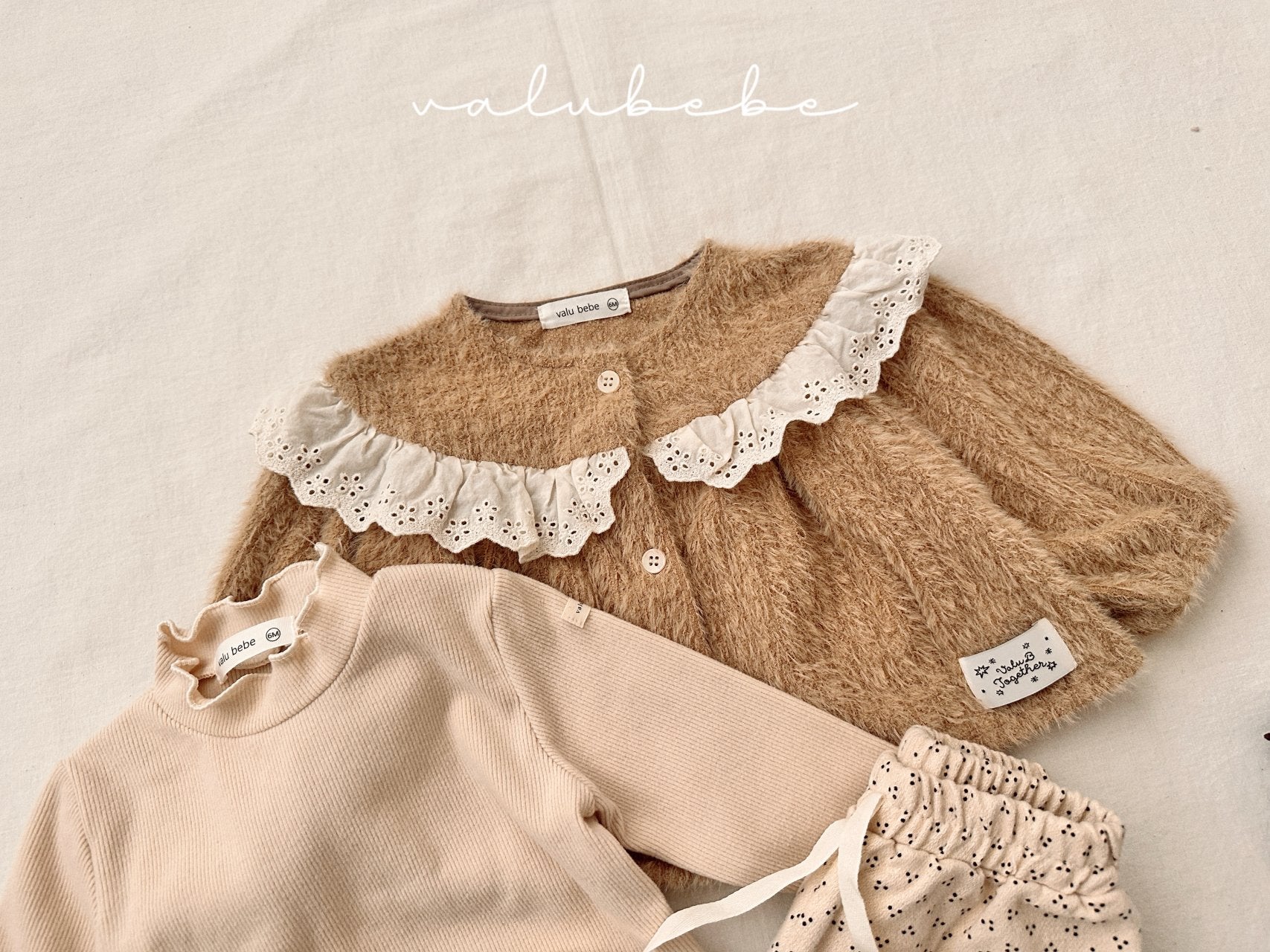 ［valubebe］Lace point cardigan (baby)