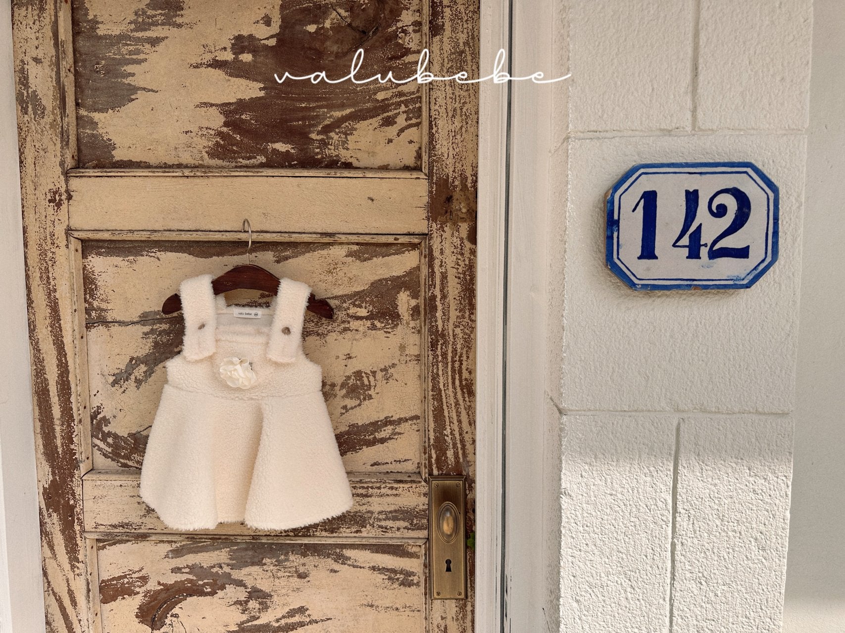 ［valubebe］Flower boa suspender skirt (baby)