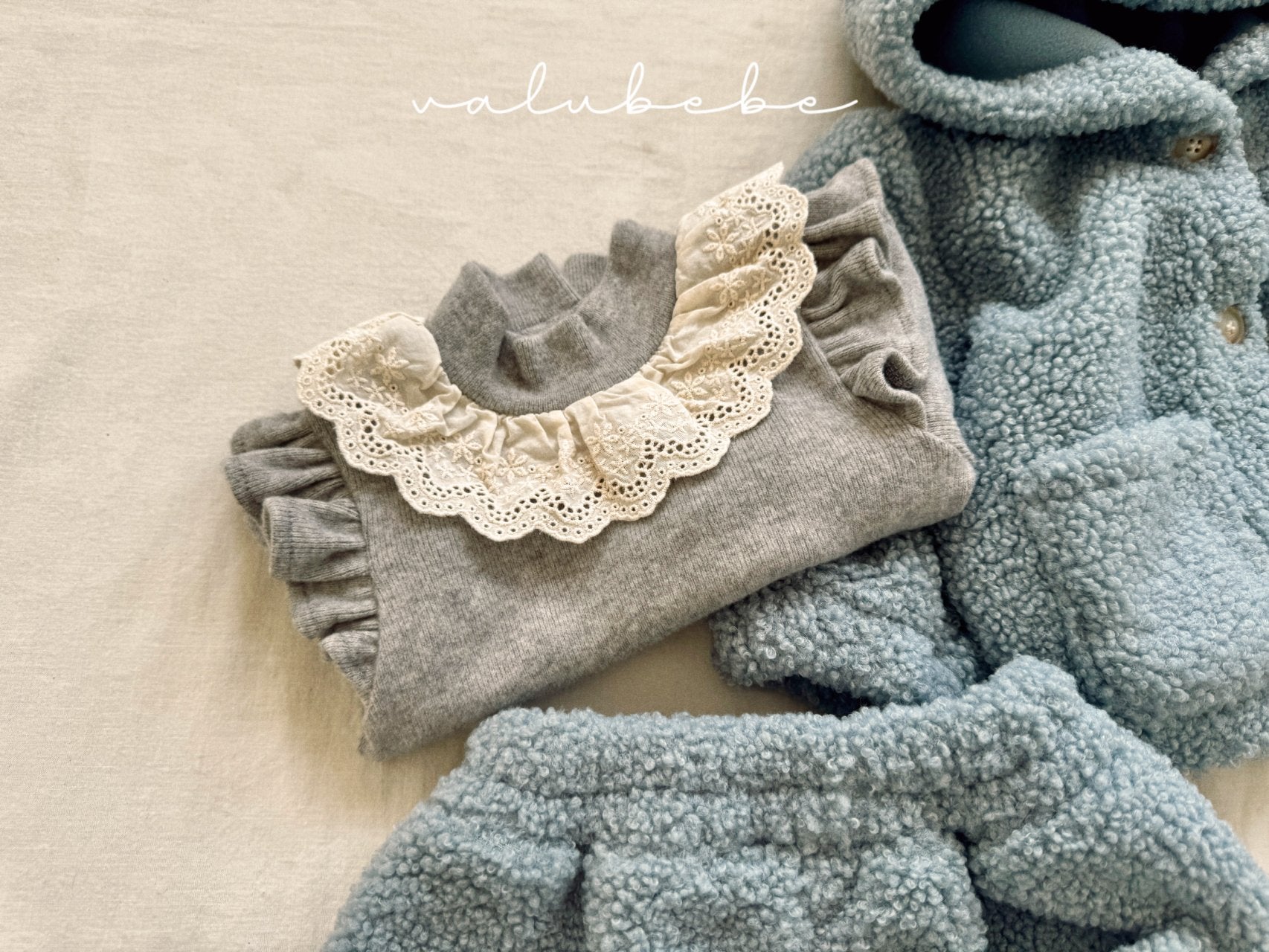 ［valubebe］Coco shirring wing tops (baby)