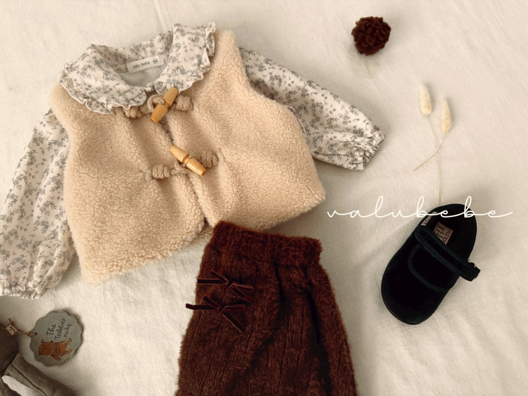 ［valubebe］Rumi collar blouse (baby)