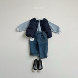 [minirobe] Autumn pocket denim pants