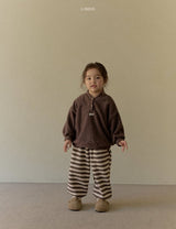 ［LINDO］Luke stripe jpgger pants