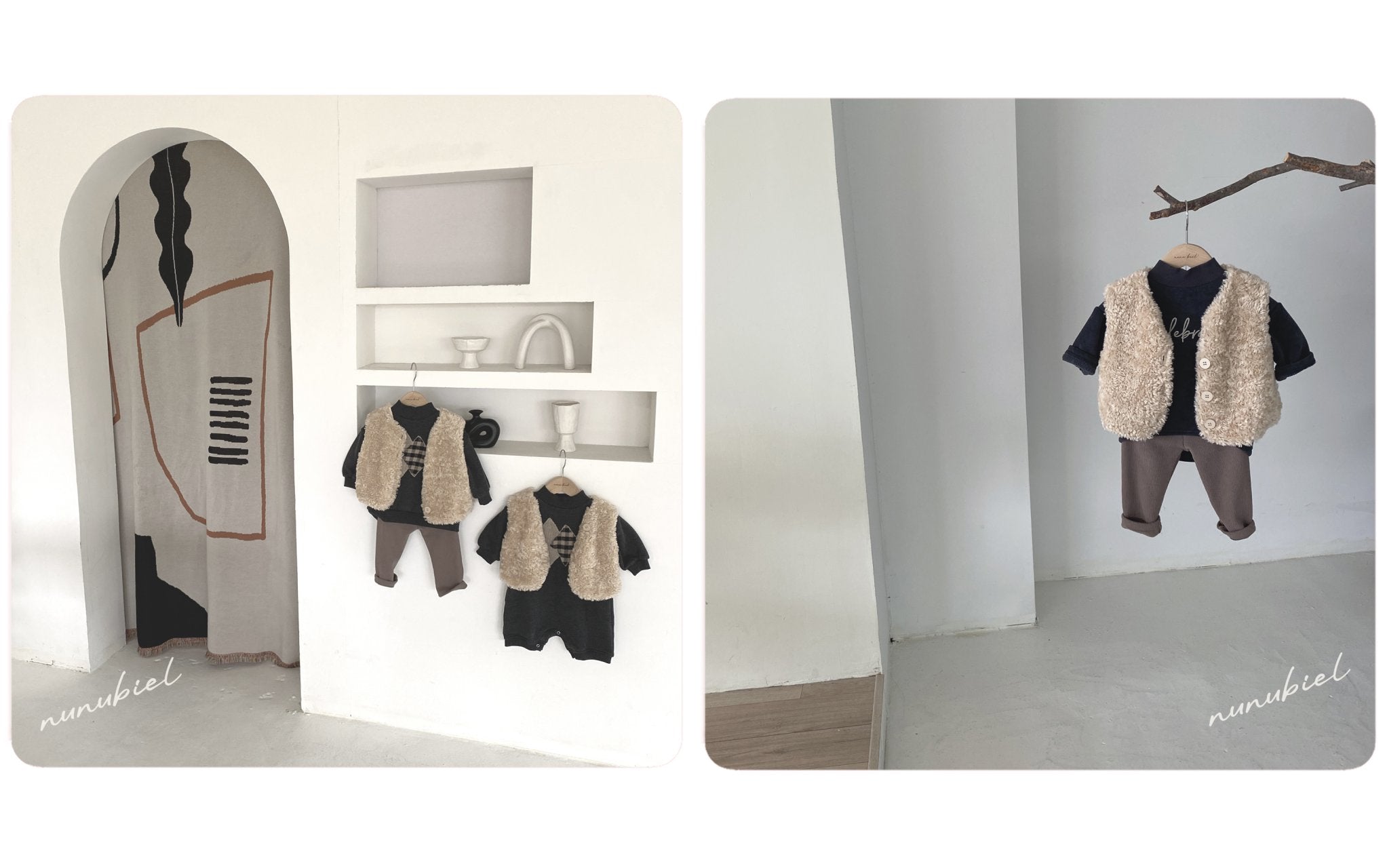 ［nunubiel］Fur vest