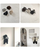 ［nunubiel］Stripe turtleneck tee