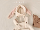 ［valubebe］Bunny fur bonnet (baby)