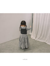 ［MELMEL］Tiered long skirt