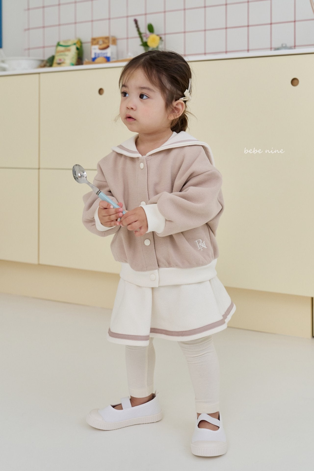 ［bebenine］Marine Skirt Leggings