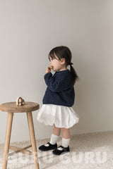 ［guru guru］Flower cardigan (baby & kids)