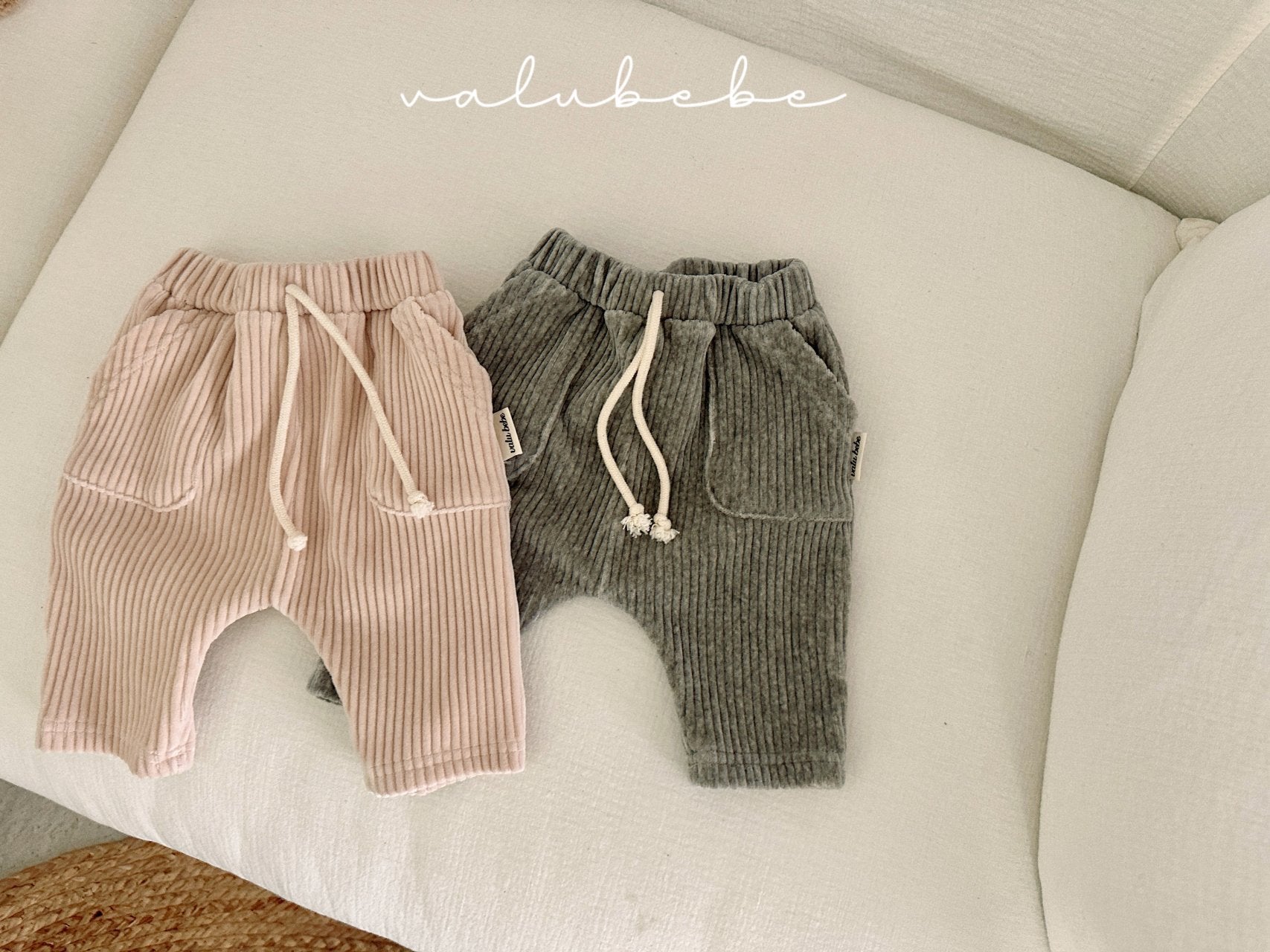 ［valubebe］Katto rib pants (baby)